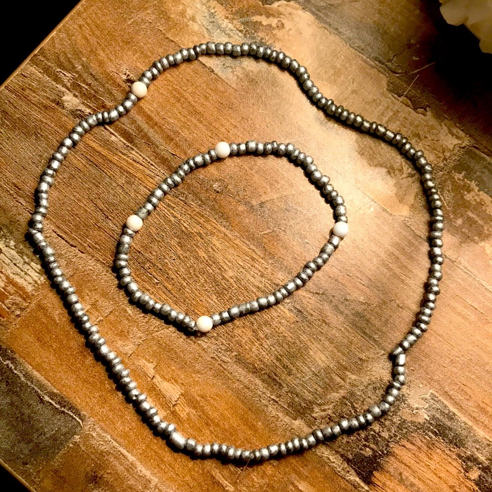 Handmade bracelets and necklace